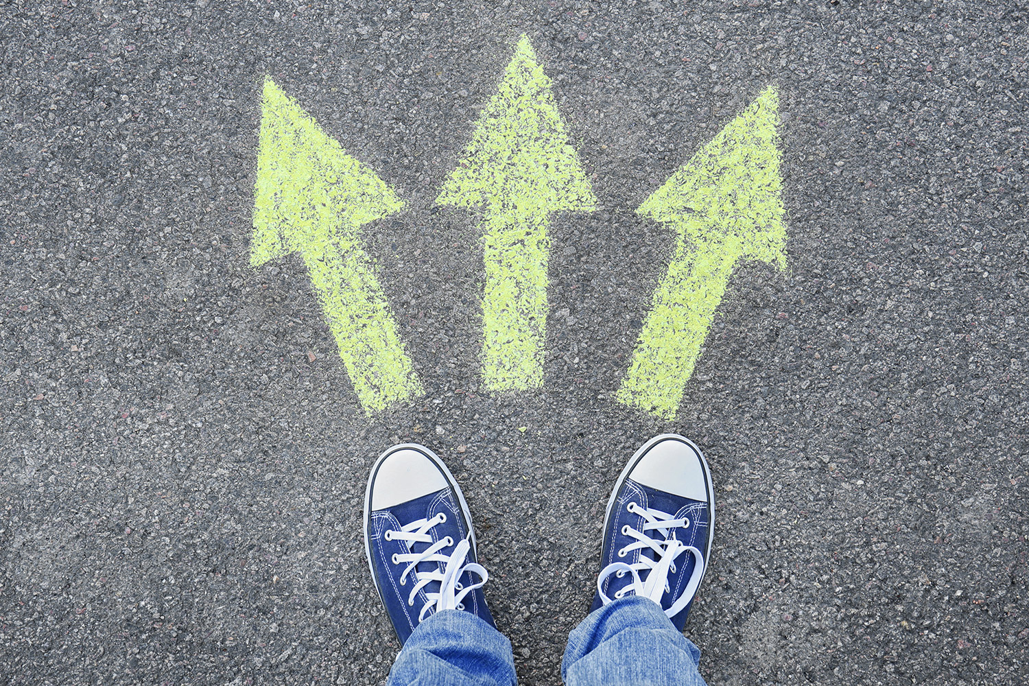 Drei mögliche Richtungen